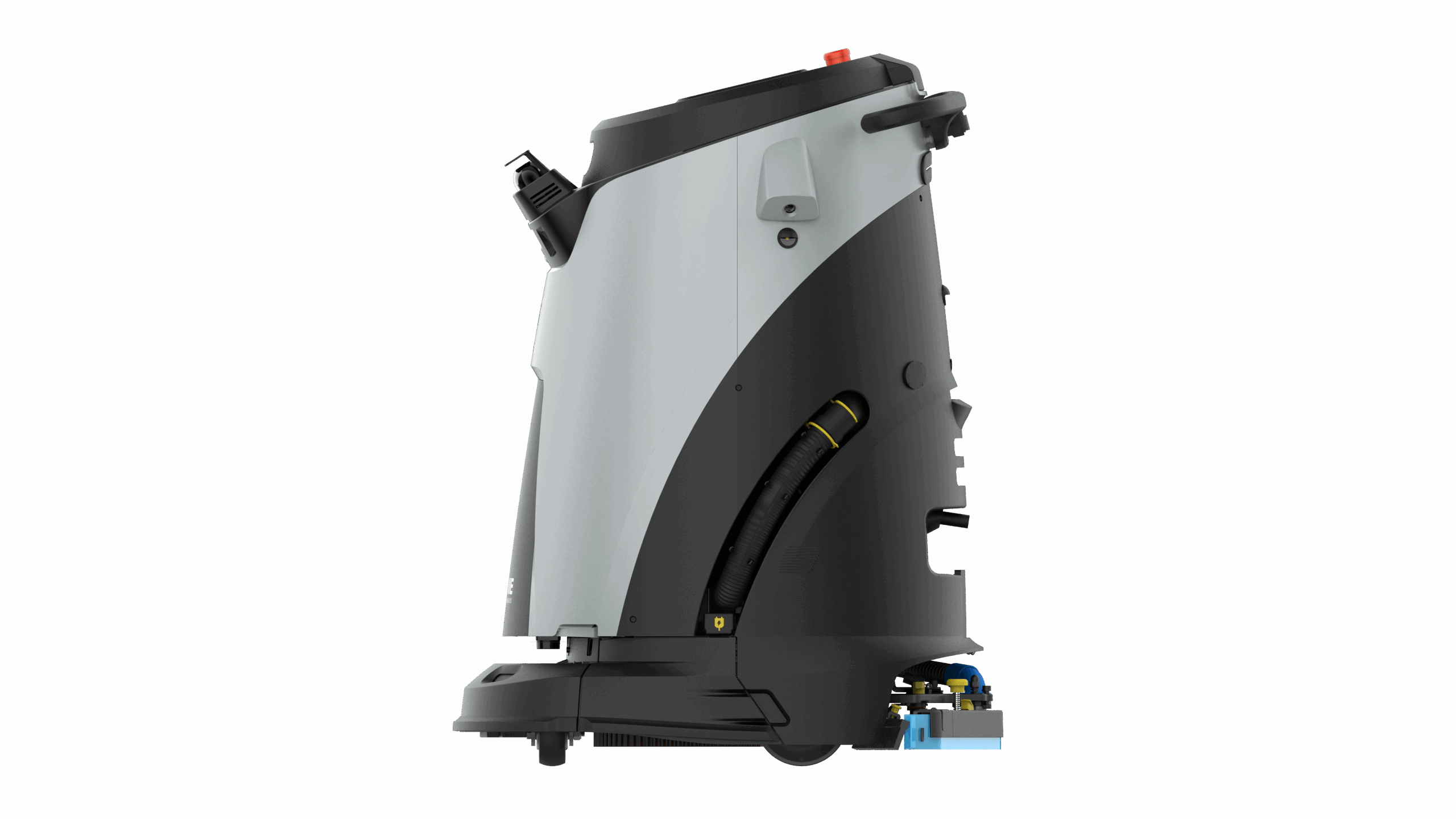 SPARC scrubber robot cleaning the floor